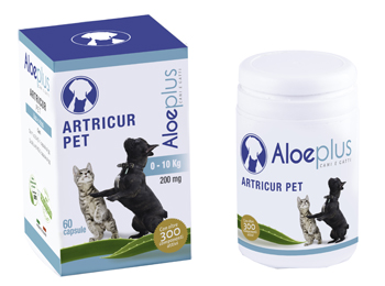 ALOEPLUS ARTRICUR PET CANI/GATTI 0-11 KG 12 G 60 CAPSULE - Farmacia Murachelli Di Putelli dr. Giovanni
