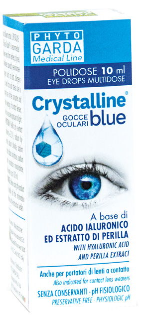 CRYSTALLINE BLUE GOCCE POLIDOSE 10 ML - Farmacia Murachelli Di Putelli dr. Giovanni