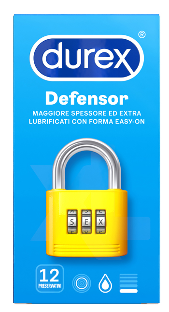PROFILATTICO DUREX DEFENSOR 12 PEZZI - Farmacia Murachelli Di Putelli dr. Giovanni