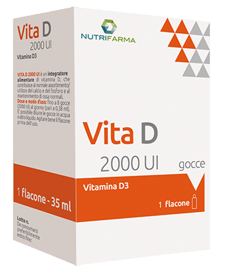 VITA D 2000UI GOCCE 35 ML - Farmacia Murachelli Di Putelli dr. Giovanni