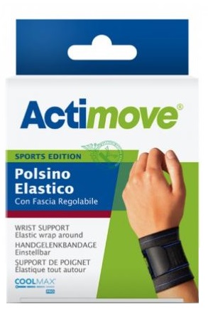 ACTIMOVE SPORTS EDITION POLSINO ELASTICO CON FASCIA REGOLABILE UNIVERSALE - Farmacia Murachelli Di Putelli dr. Giovanni