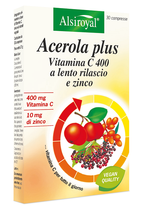 ACEROLA 400 PLUS 30 COMPRESSE - Farmacia Murachelli Di Putelli dr. Giovanni