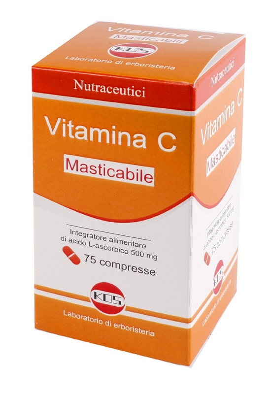 VITAMINA C MASTICABILE 75 COMPRESSE - Farmacia Murachelli Di Putelli dr. Giovanni