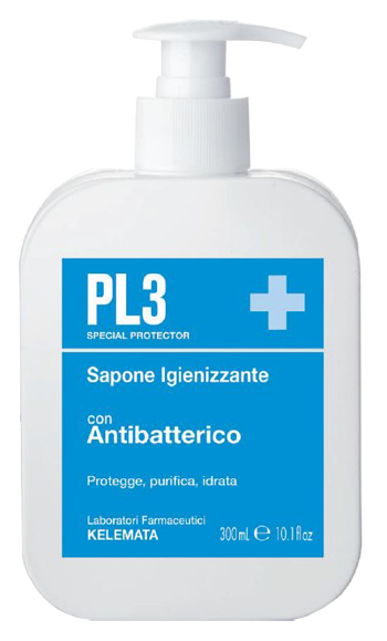 PL3 SAPONE IGIENIZZANTE CON ANTIBATTERICO 300 ML - Farmacia Murachelli Di Putelli dr. Giovanni