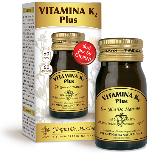 VITAMINA K2 PLUS 60 PASTIGLIE - Farmacia Murachelli Di Putelli dr. Giovanni
