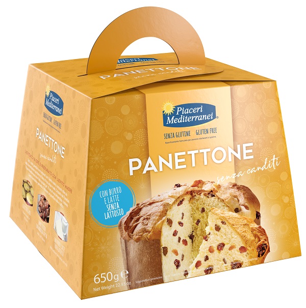 PIACERI MEDITERRANEI PANETTONE SENZA CANDITI 650 G - Farmacia Murachelli Di Putelli dr. Giovanni