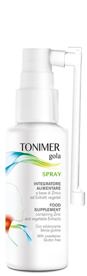 TONIMER GOLA SPRAY 15 ML - Farmacia Murachelli Di Putelli dr. Giovanni