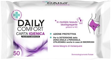 DAILY COMFORT CARTA IGIENICA 50 PEZZI - Farmacia Murachelli Di Putelli dr. Giovanni