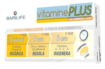 BARILIFE VITAMINE PLUS 30 COMPRESSE TRIFASE - Farmacia Murachelli Di Putelli dr. Giovanni