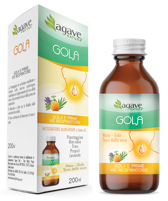 AGAVE NATURA SCIROPPO GOLA 200 ML - Farmacia Murachelli Di Putelli dr. Giovanni