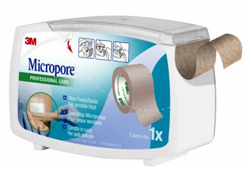 CEROTTO IN CARTA MICROPORE SURGICAL TAPE TAN M5X25MM DISPENSER - Farmacia Murachelli Di Putelli dr. Giovanni