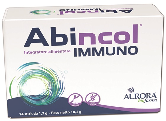ABINCOL IMMUNO 14 STICK OROSOLUBILI - Farmacia Murachelli Di Putelli dr. Giovanni