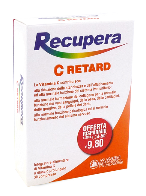 RECUPERA C RETARD 30 COMPRESSE - Farmacia Murachelli Di Putelli dr. Giovanni