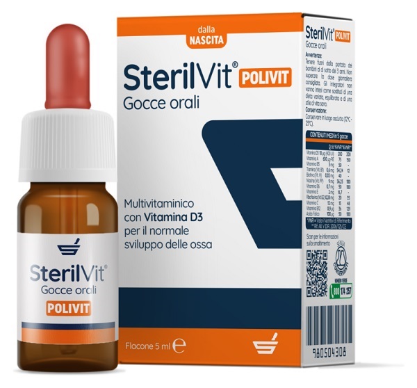 STERILVIT POLIVIT GOCCE 5 ML - Farmacia Murachelli Di Putelli dr. Giovanni