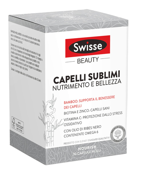 SWISSE CAPELLI SUBLIMI 30 CAPSULE - Farmacia Murachelli Di Putelli dr. Giovanni