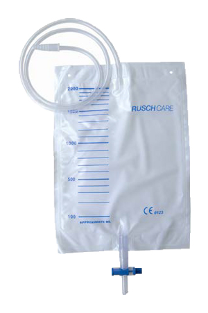 SACCA DI DRENAGGIO LETTO PER INCONTINENZA 2000ML IN PVC CON VALVOLA DI NON RITORNO E RUBINETTO DI SCARICO T-TAP CON TUBO DI RACCORDO 130CM 20 PEZZI RIUTILIZZABILE - Farmacia Murachelli Di Putelli dr. Giovanni