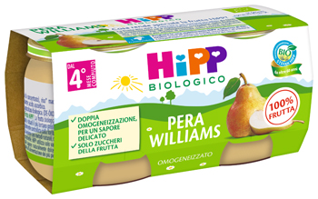 HIPP BIO OMOGENEIZZATO PERA WILLIAMS 2 X 80 G - Farmacia Murachelli Di Putelli dr. Giovanni