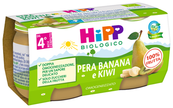 HIPP BIO OMOGENEIZZATO KIWI/BANANA/PERA 2X80 G - Farmacia Murachelli Di Putelli dr. Giovanni