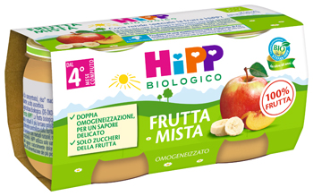 HIPP BIO OMOGENEIZZATO FRUTTA MISTA 2X80 G - Farmacia Murachelli Di Putelli dr. Giovanni