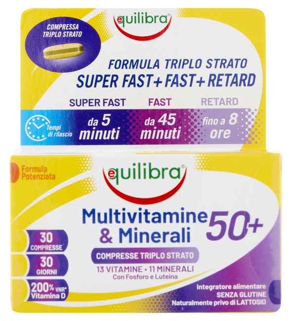 MULTIVITAMINE&MINERALI 50+ 30 COMPRESSE - Farmacia Murachelli Di Putelli dr. Giovanni