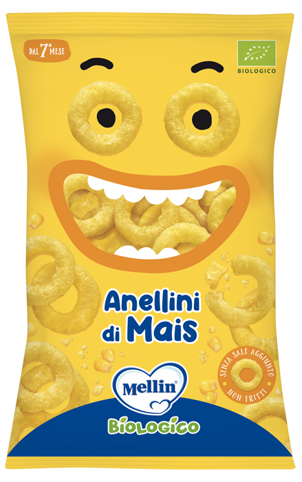 MELLIN SNACK BIO ANELLINI MAIS 15 G - Farmacia Murachelli Di Putelli dr. Giovanni