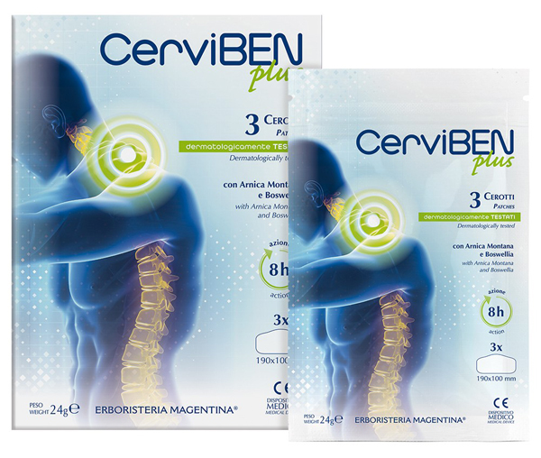 CERVIBEN CEROTTO 3 PEZZI - Farmacia Murachelli Di Putelli dr. Giovanni