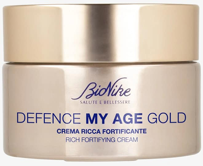 DEFENCE MY AGE GOLD CREMA RICCA FORTIFICANTE 50 ML - Farmacia Murachelli Di Putelli dr. Giovanni