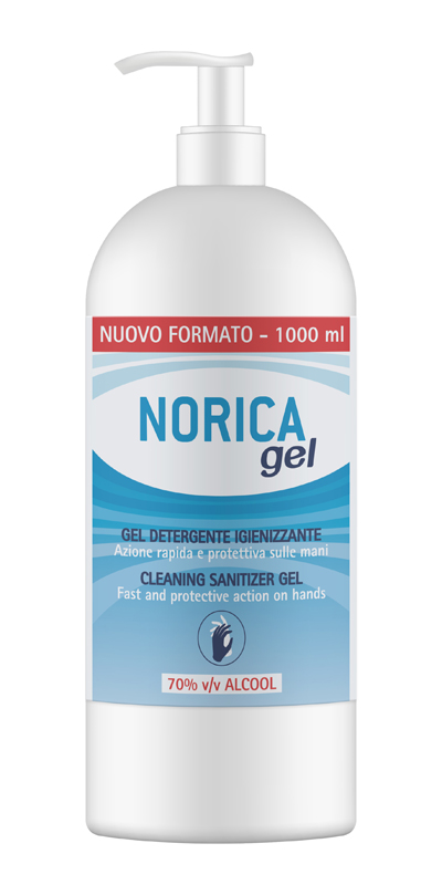 NORICA GEL DETERGENTE IGIENIZZANTE 70% ALCOOL 1000 ML - Farmacia Murachelli Di Putelli dr. Giovanni