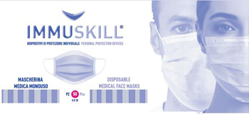 IMMUSKILL MASCHERINA CHIRURGICA 50 PEZZI - Farmacia Murachelli Di Putelli dr. Giovanni