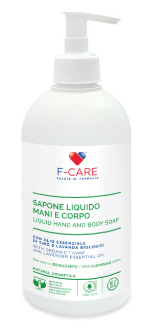 F CARE SAPONE LIQUIDO BIO IGIENIZZANTE 500 ML - Farmacia Murachelli Di Putelli dr. Giovanni