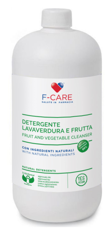 F CARE DETERGENTE VERDURA FRUTTA BIO 1000 ML - Farmacia Murachelli Di Putelli dr. Giovanni