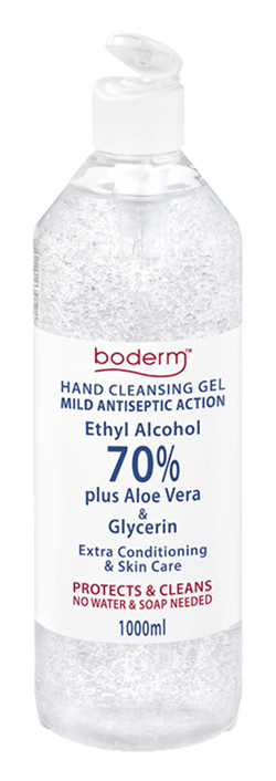 BODERM HAND CLEANSING GEL 70% 1 LITRO - Farmacia Murachelli Di Putelli dr. Giovanni