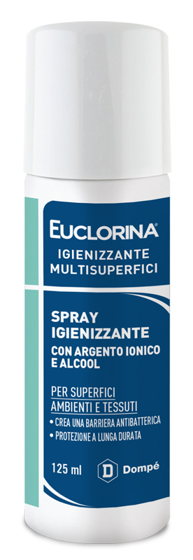 EUCLORINA IGIENIZZANTE MULTISUPERFICI SPRAY 125 ML - Farmacia Murachelli Di Putelli dr. Giovanni