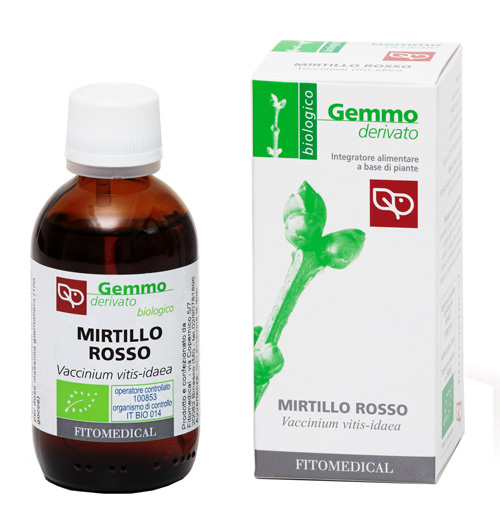 MIRTILLO ROSSO MACERATO GLICERICO 50 ML BIO - Farmacia Murachelli Di Putelli dr. Giovanni