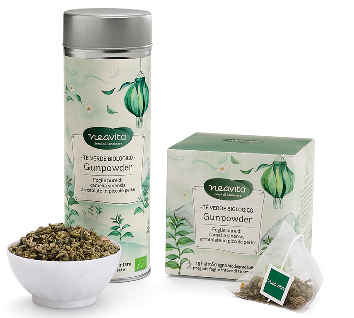 NEAVITA SILVER TIN TE' GUNPOWDER BIO - Farmacia Murachelli Di Putelli dr. Giovanni