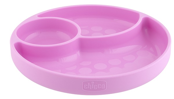 CHICCO PIATTO SILICONE VENTOSA ROSA - Farmacia Murachelli Di Putelli dr. Giovanni