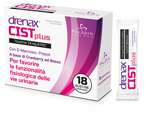 DRENAX FORTE CIST PLUS 18 STICK PACK - Farmacia Murachelli Di Putelli dr. Giovanni