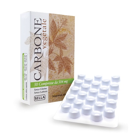 CARBONE VEGETALE 50 COMPRESSE - Farmacia Murachelli Di Putelli dr. Giovanni