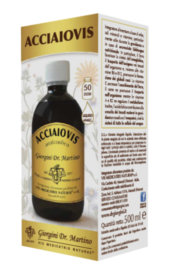 ACCIAIOVIS LIQUIDO ANALCOOLICO 500 ML - Farmacia Murachelli Di Putelli dr. Giovanni