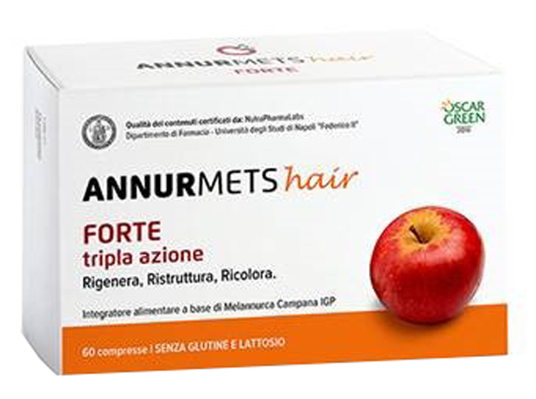 ANNURMETS HAIR FORTE TRIPLA AZIONE 60 COMPRESSE - Farmacia Murachelli Di Putelli dr. Giovanni