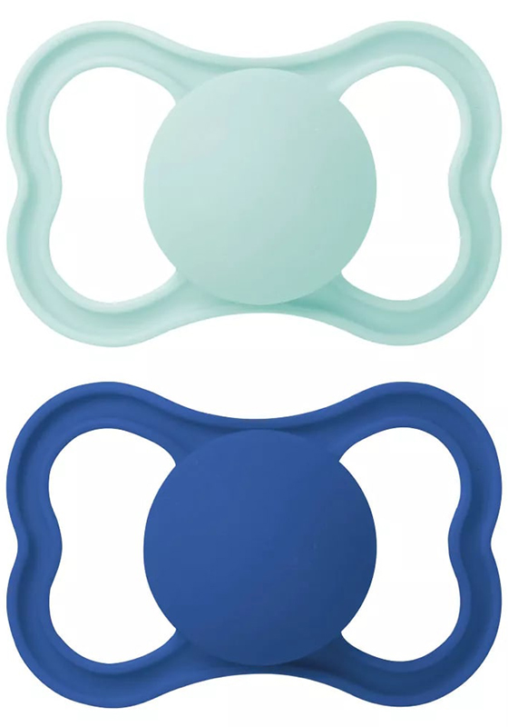 MAM AIR SUCCHIETTO 16+ MESI SILICONE MASCHIO 2 PEZZI - Farmacia Murachelli Di Putelli dr. Giovanni