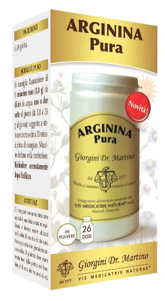 ARGININA PURA POLVERE SOLUBILE 100 G - Farmacia Murachelli Di Putelli dr. Giovanni