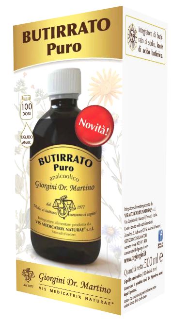 BUTIRRATO PURO LIQUIDO ANALCOLICO 500 ML - Farmacia Murachelli Di Putelli dr. Giovanni