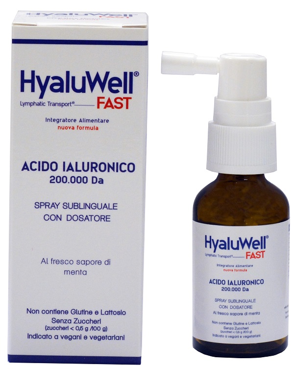 HYALUWELL FAST SPRAY SUBLINGUALE 20 ML - Farmacia Murachelli Di Putelli dr. Giovanni
