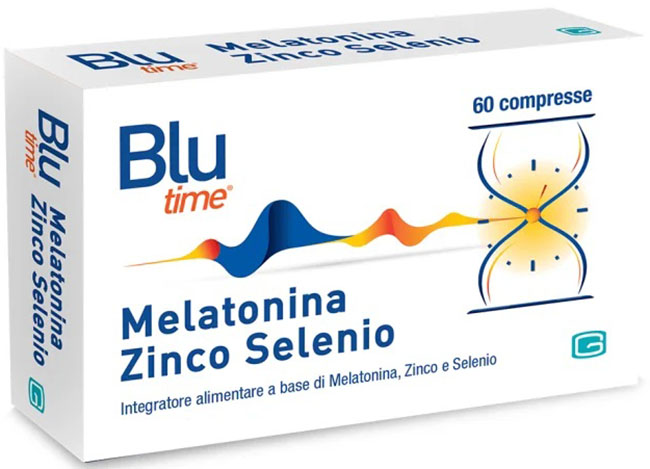 BLU TIME MELATONINA/ZINCO/SELENIO COMPRESSE - Farmacia Murachelli Di Putelli dr. Giovanni