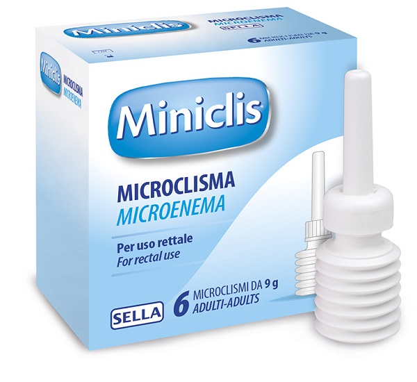 MINICLIS ADULTI 9 G 6 MICROCLISMI - Farmacia Murachelli Di Putelli dr. Giovanni