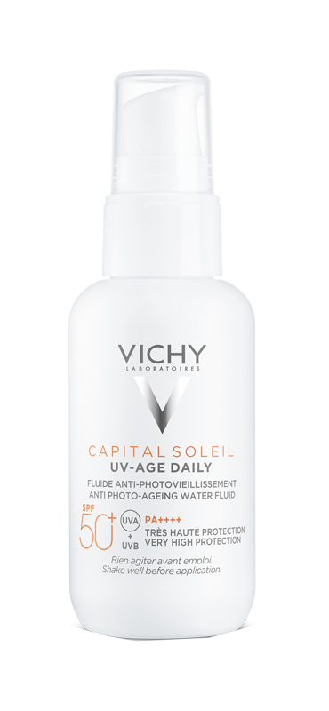 CAPITAL SOLEIL UV-AGE FLUIDO ANTI-FOTOINVECCHIAMENTO SPF50+ 40 ML - Farmacia Murachelli Di Putelli dr. Giovanni