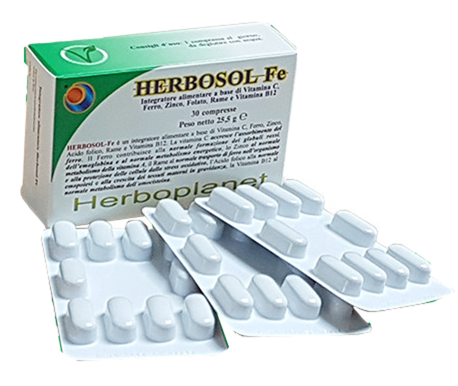 HERBOSOL FE 30 COMPRESSE - Farmacia Murachelli Di Putelli dr. Giovanni