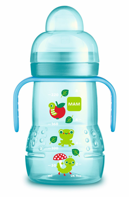 MAM TRAINER 220 ML 4+ BECCUCCIO SOFT SILICONE NEUTRO - Farmacia Murachelli Di Putelli dr. Giovanni
