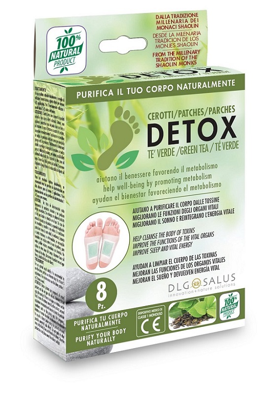 CEROTTI DETOX PIEDI TE' VERDE 8 PEZZI - Farmacia Murachelli Di Putelli dr. Giovanni